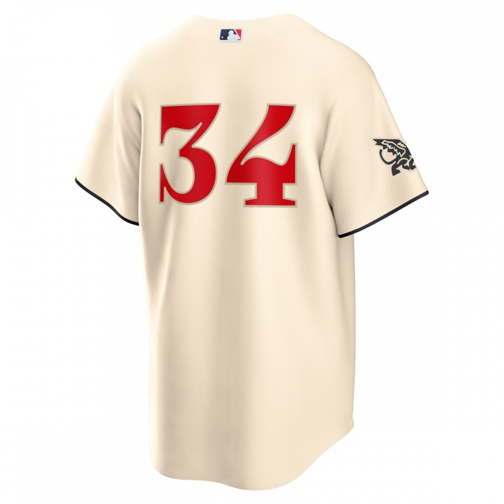 Nolan Ryan Texas Rangers 2023 City Connect Replica Player Jersey - Cream-Pro Kit Vault | Brand New 26/27 Sports Jerseys